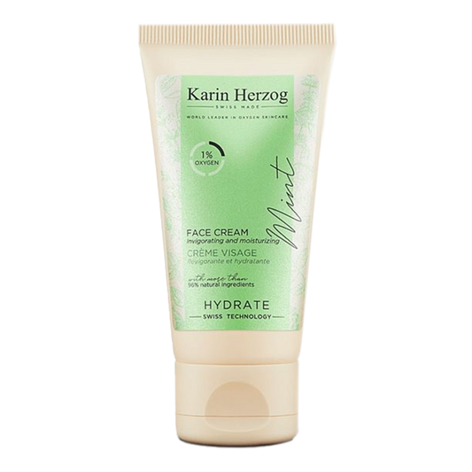 Karin Herzog Mint Facial Cream Oxygen 1%