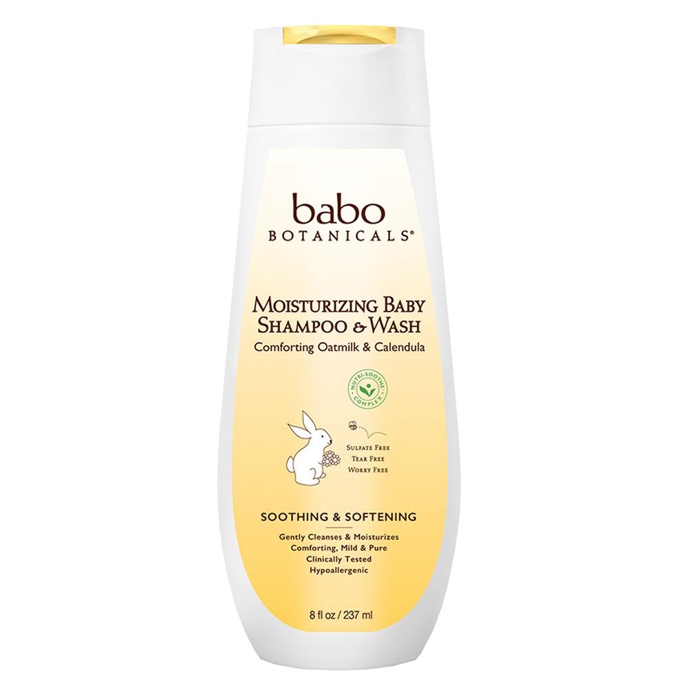 Babo Botanicals Moisturizing Baby Shampoo and Wash