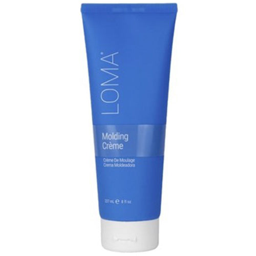 Loma Organics Molding Cream 237 מ"ל שפופרת בגודל מלא לעיצוב עם אחיזה בינונית. נוסחה על בסיס חימר משפרת את השליטה וההגדרה של השיער.