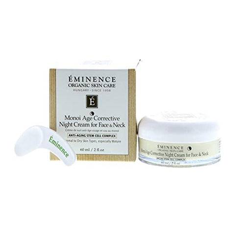 Eminence Organics Monoi Monoi Aois Cream oíche cheartaitheach le haghaidh aghaidh agus muineál