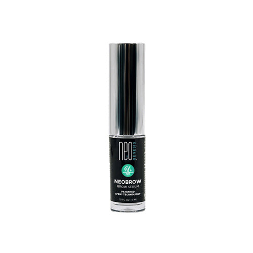 NeoGenesis NeoBrow eyebrow conditioner featuring lactic acid, packaged in a modern cosmetic tube for targeted brow care and enhancement.