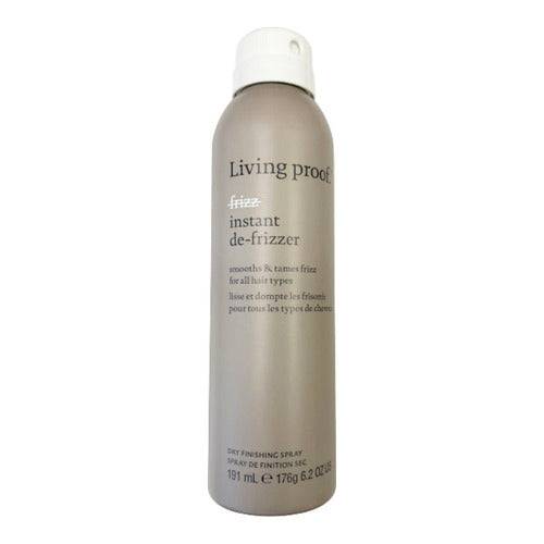 بخاخ بلسم الشعر المضاد للتجعد 191 مل من Living Proof No Frizz Instant De-Frizzer مصمم للشعر الجاف لتعزيز النعومة وسهولة التصفيف.