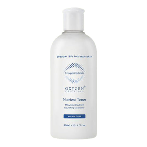 OxygenCeuticals Nutrient Toner kuivalle iholle, 10,1 fl unssin pullo kuivalle ja ikääntyvälle iholle, rikastettu kasvitieteellisillä ainesosilla.