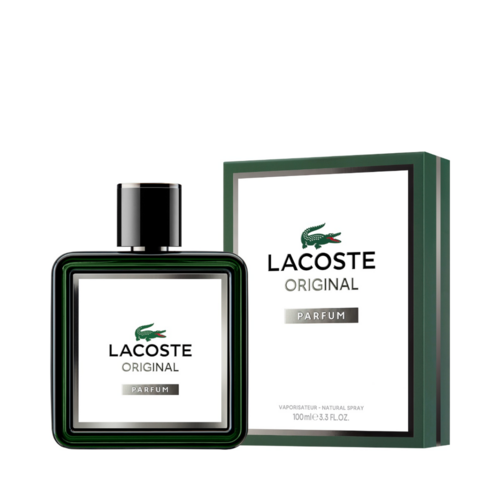 ラコステ オリジナル パルファム - タイムレス エレガンス & インテンシティ 100ml ボトルとボックス セット、フレッシュさとスタイルが持続するプレミアム メンズ フレグランス。