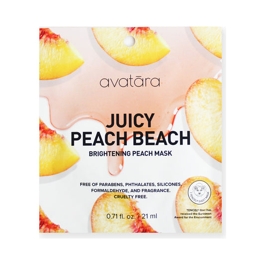 Avatara Peach Beach Brightening Face Mask