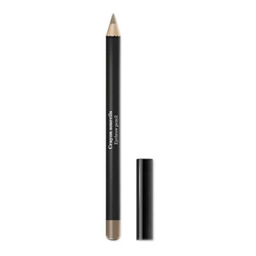 Sothys Powdery Finish Eyebrow Pencil - 10 Taupe, 1 kpl mustassa kotelossa taupe kärjellä, täydellinen pehmeä, luonnollinen kulmakarvojen meikki.