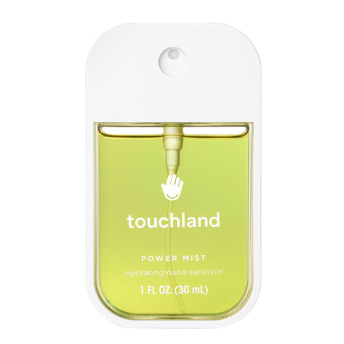 Touchland Aloe You Power Mist Hand Sanitizer, gel de manos portátil de 30 ml enriquecido con aloe vera para hidratación y protección contra gérmenes en el cuidado personal.