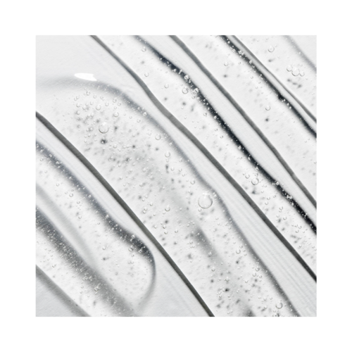 Detailed gel texture of Hydrinity Prelude Facial Treatment Cleanser - Cleansing Gel featuring smooth, hydrating formula with visible air bubbles.