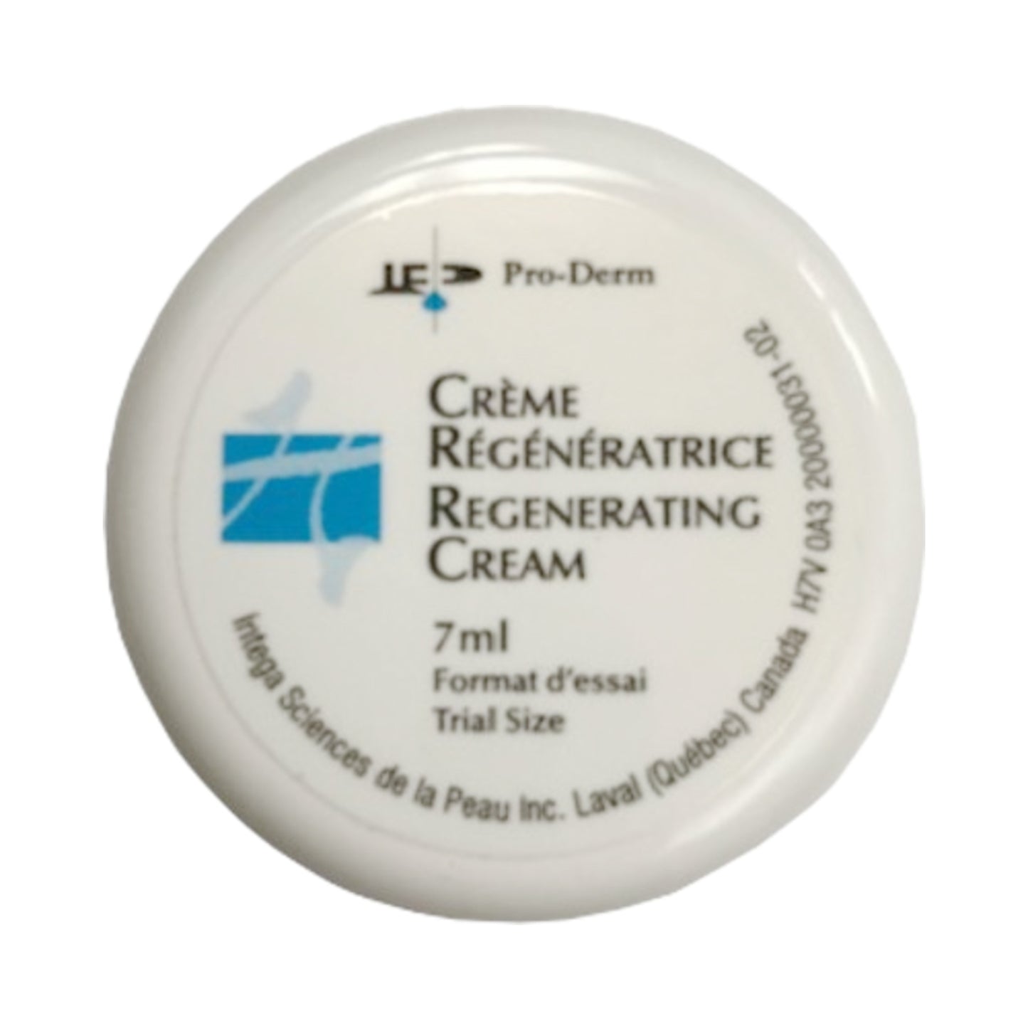 ProDerm Regenerating Cream Free Gift Mini, 7 ml ikääntymistä estävä kosteusvoide ohuille juonteille ja kuivalle iholle. Matkakokoinen ihonhoitoaine kiinteälle, kosteutetulle iholle.