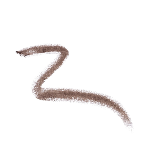 דוגמית של jane iredale Purebrow Brow Powder בצבע חום כהה, מדגימה פיגמנט עשיר ומריחה חלקה לשיפור הגבות.