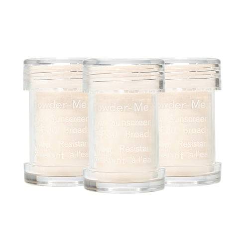 Jane Iredale Ercling Canister for powder-me spf 30 brignable brush 3 قطع