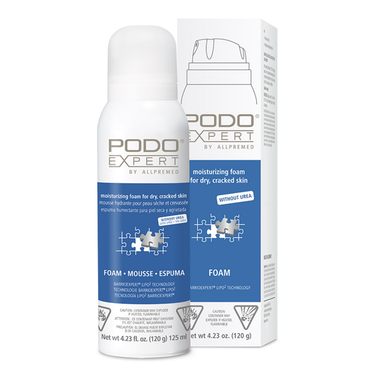Podoexpert by Allpremed  Repair FoamCream UREA-FREE - Dry to Cracked Skin