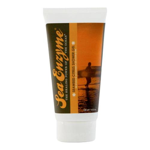 Gel de chuveiro cítrico da enzima marítima