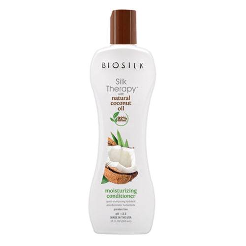 Biosilk Silk Therapy Coconut Oil Hair Conditioner flaske