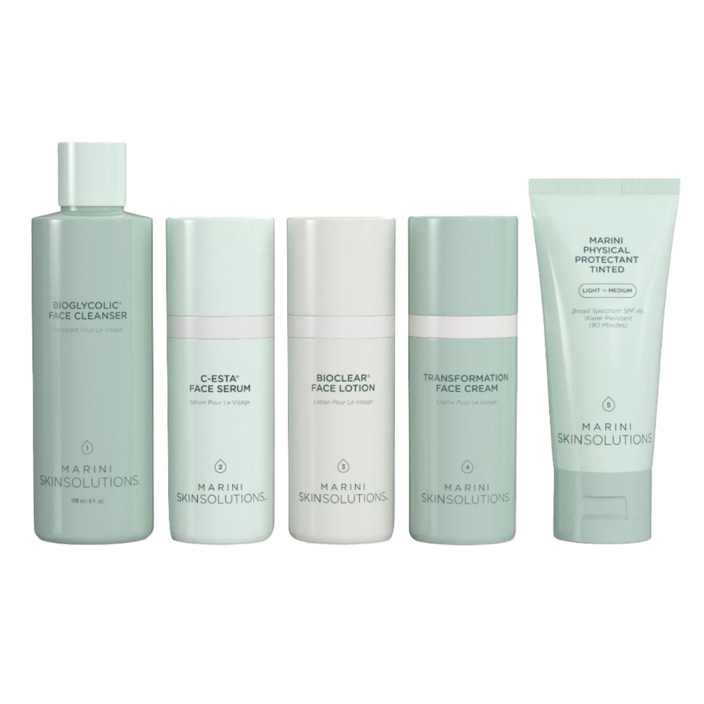 Marini Skin Solutions Huidverzorgingsmanagementsysteem - Normale combo met MPP