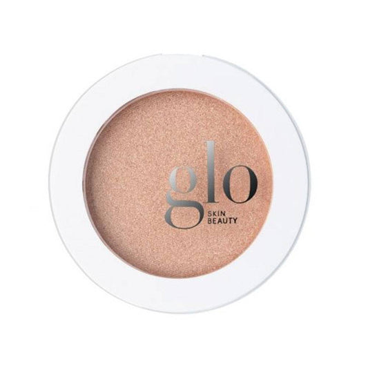 Resaltador en polvo Glo Skin Beauty Skin Glow en un cálido tono dorado rosa, compacto de 1 pieza ideal para un cutis radiante y bañado por el sol.