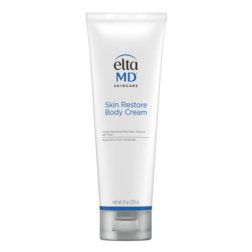 EltaMD Skin Restore Cream - Moisturizer for Dry Skin, ενυδατική κρέμα σώματος με υαλουρονικό οξύ για ξηρό, ανάγλυφο δέρμα σε κομψό λευκό σωληνάριο 8 oz.