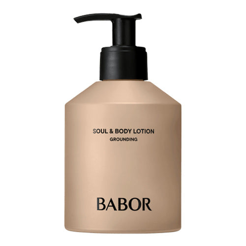 Babor Soul and Body Lotion בקבוק משאבה לקרקע, קרם לחות גוף מובחר להזנה יומיומית ובריאות העור.