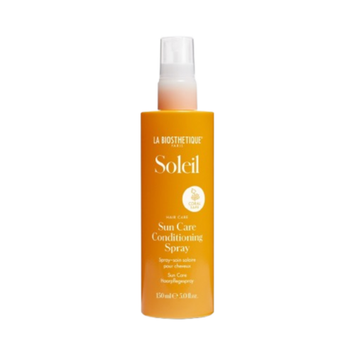 La Biosthetique Soleil サンケア コンディショニング スプレー、150ml のヘアトリートメントで、日光にさらされてもカラー保護と水分補給を行います。健康と美容の必需品。