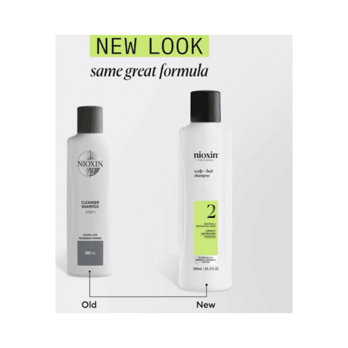 NIOXIN System 2 Scalp + Hair Shampoo - Hair Thickening Shampoo