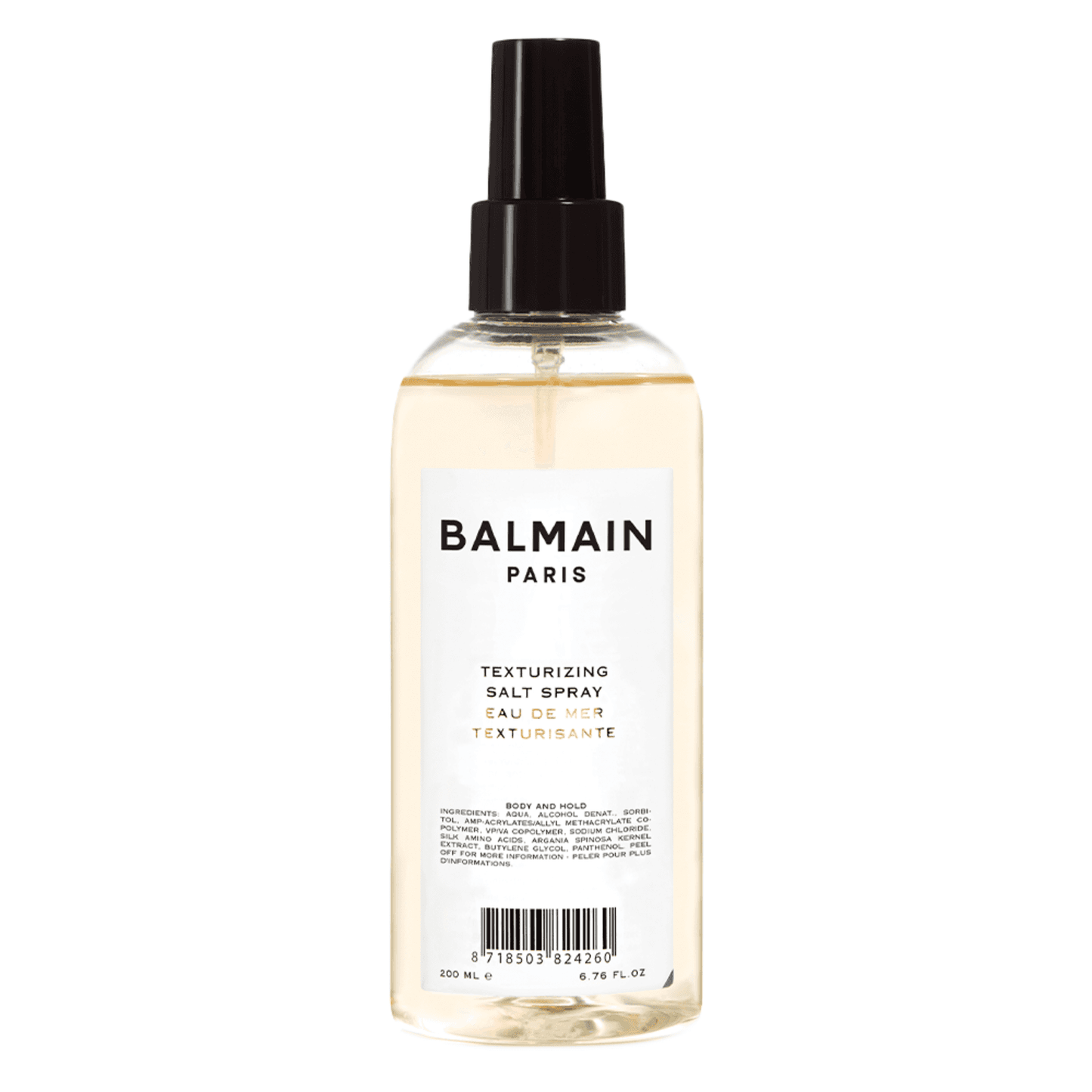 BALMAIN Paris Hair Couture Texturizing Salt Spray bottle for hair styling