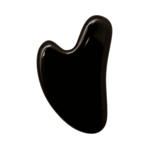 Mount Lai Das schwarze Obsidian Gua Sha Gesichtshebewerkzeug