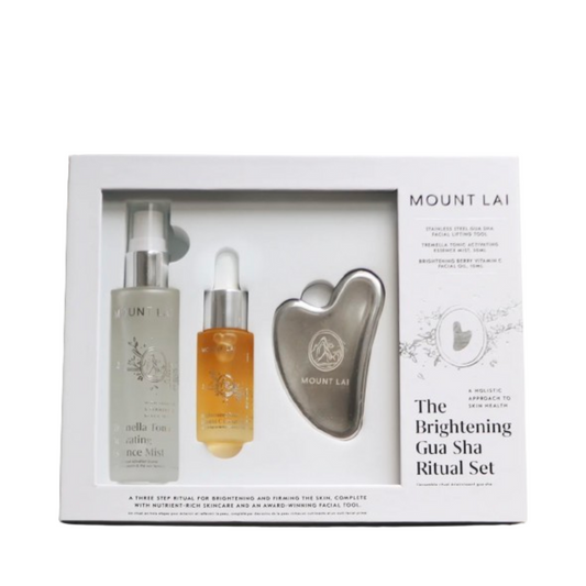 Mount Lai The Brightening Stainless Steel Gua Sha Essentials Set
