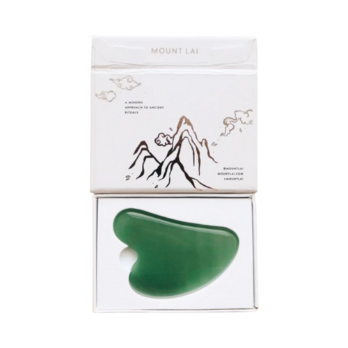 Jade gua shaフェイシャルリフティングツールをマウント