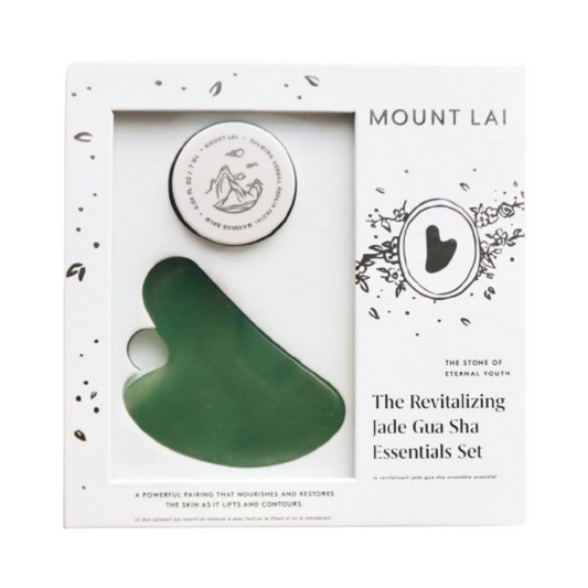 Mount Lai The Revitalizing Jade Gua Sha Essentials Set