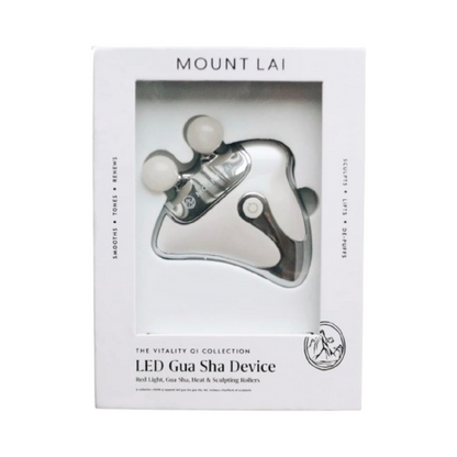 Mount Lai The Vitality Qi LED Gua Sha Device with Protective Pouch