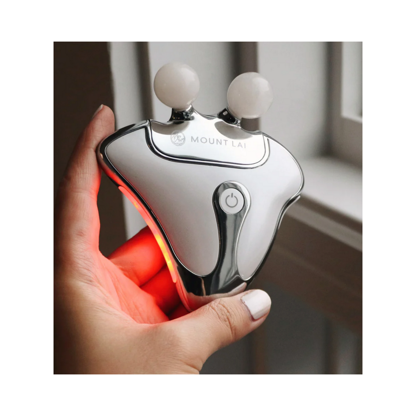 Mount Lai The Vitality Qi LED Gua Sha Device with Protective Pouch