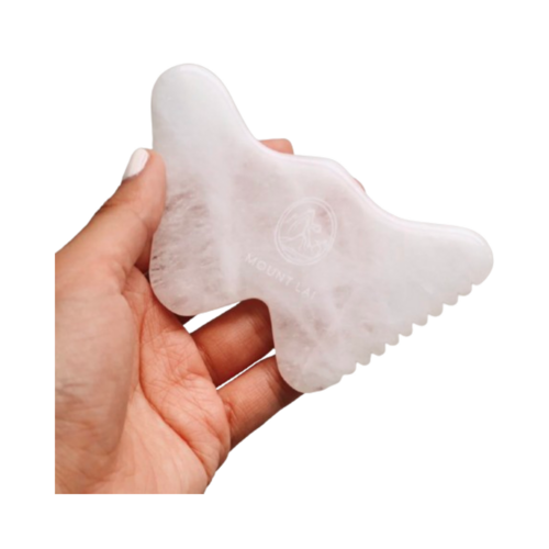 Mount Lai The Vitality Qi White Jade Gua Sha Sculpting Tool