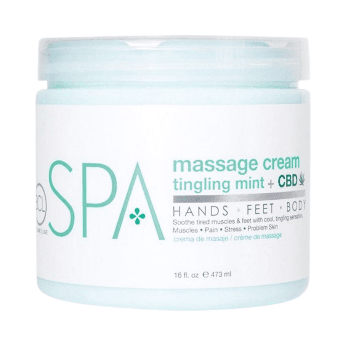 BCL Spa Tingling Mint and CBD Massage Cream