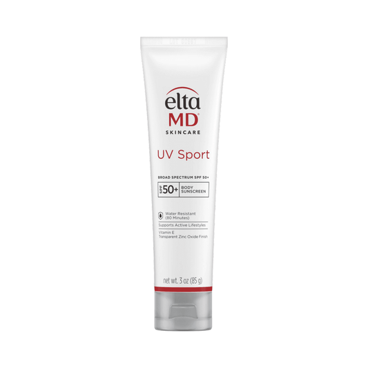 EltaMD UV Sport 广谱 SPF 50 防晒霜,3 盎司管装,适用于面部和身体。在线购买 UV Sport Broad-Spectrum SPF 50 进行户外防护。