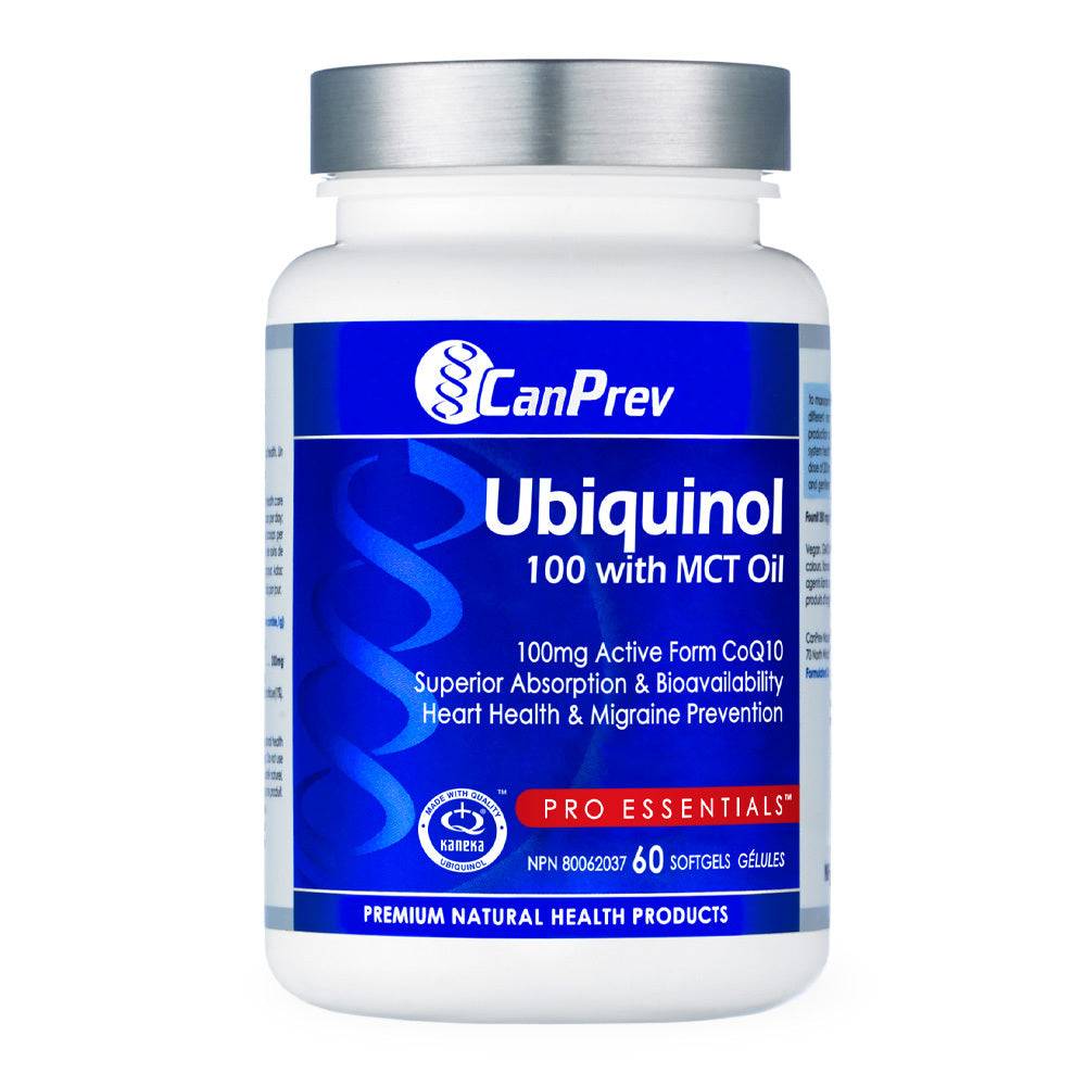 زجاجة CanPrev Ubiquinol 60 كبسولة هلامية للمكملات الصحية