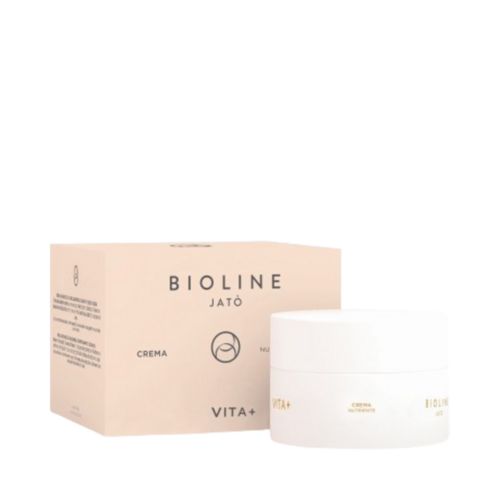 Bioline VITA Cream Nourishing face and neck moisturizer, 50ml jar with packaging, ideal for nutrient-poor skin with early aging signs.