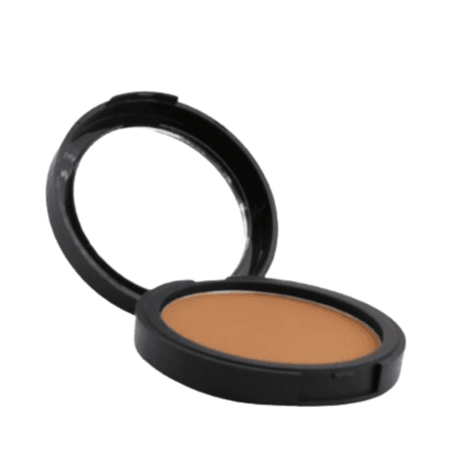 Schrägansicht von Skeyndor Vitamin C Age Preventing Powder – 01, 12,58 ml, kompakter Bräunungspuder mit cremiger Textur und satiniertem Finish für Gesichts-Make-up.