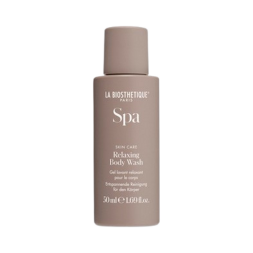 Gratis gave La Biosthetique Relaxing Body Wash 50ml, beroligende brusegel til kropspleje, perfekt til afstressning og daglig rensning.