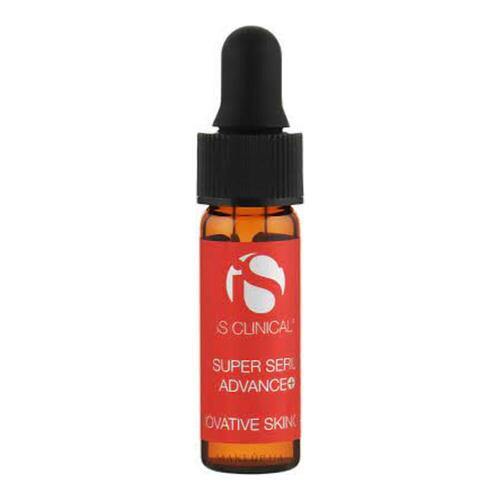 PRESENTE GRATUITO iS Clinical Super Serum Advance + em frasco conta-gotas âmbar, um soro facial de vitamina C para pele envelhecida e danificada pelo sol na eSkinStore.