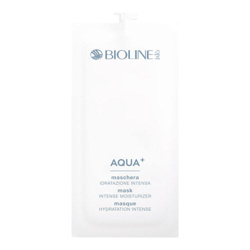 Bioline AQUA+ Mask Intense Moisturizer Sachê de 20ml para pele seca, máscara facial em gel hidratante na categoria máscaras e peelings para cuidados com a pele.