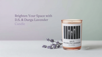 Brighten Your Space with D.S. & Durga Lavender Candle