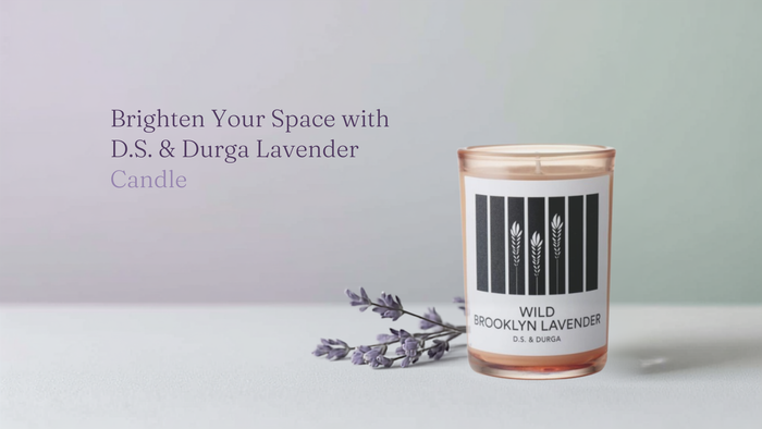 Brighten Your Space with D.S. & Durga Lavender Candle