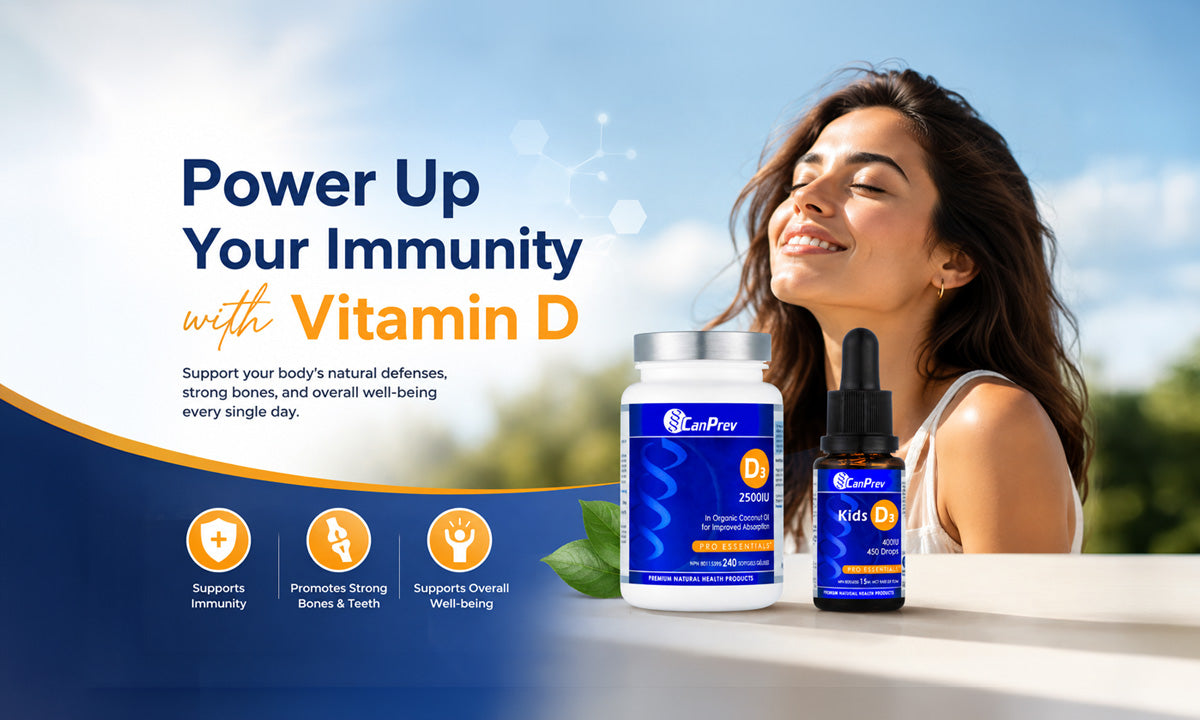 Vitamin D and Immunity: Why You Need CanPrev D3
