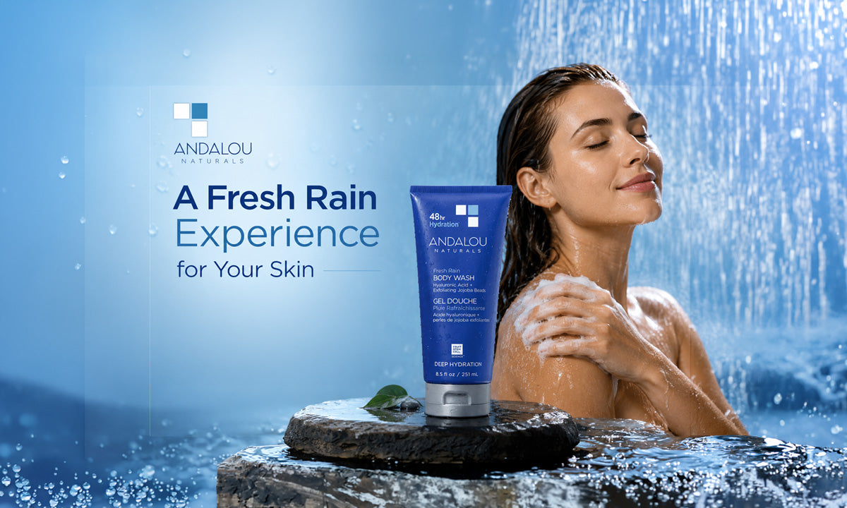 Experience Gentle Cleansing with Fresh Rain Body Wash