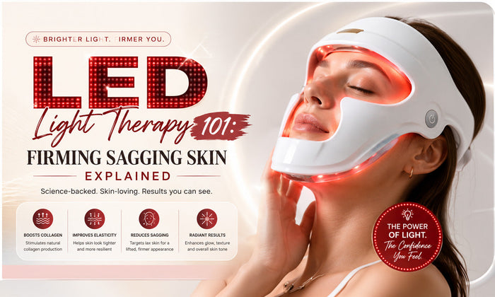 LED Light Therapy 101: Firming Sagging Skin Explained