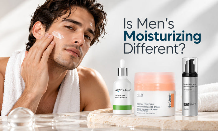 Is Men's Moisturizing Different? The Skin Science