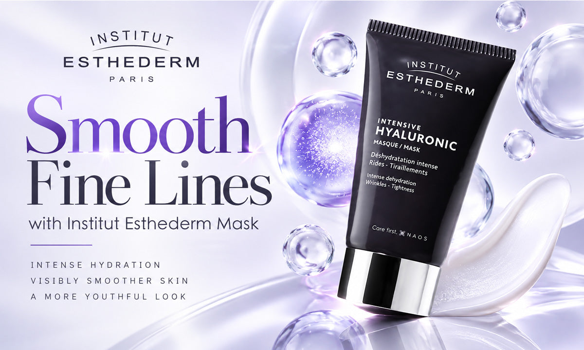 Smooth Fine Lines with Institut Esthederm Mask