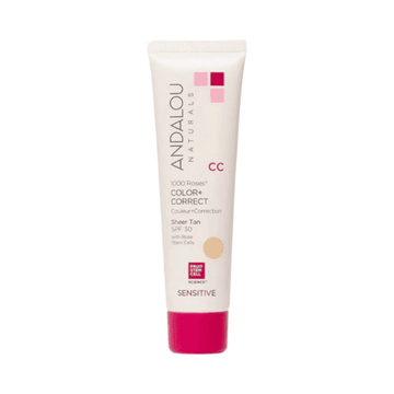 Andalou Naturals 1000 Roses CC Sheer Tan SPF30 58 ml / 1.96 fl oz