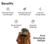 Himalayan Shilajit Resin - Authentic, Pure & Premium Quality - 20g