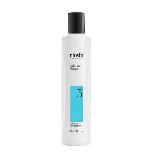 Sistema de Nioxina 3 shampoo de limpeza